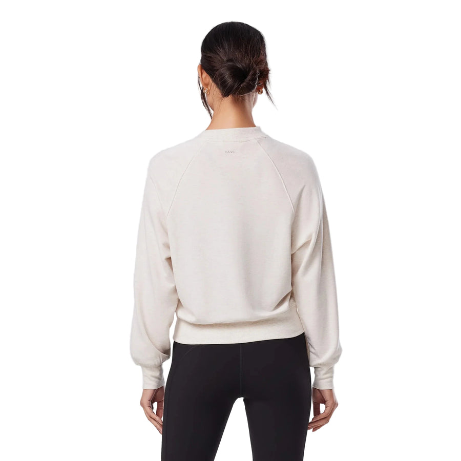 WOMEN'S TAVILUXE EASE CREW SWEATSHIRT | OAT