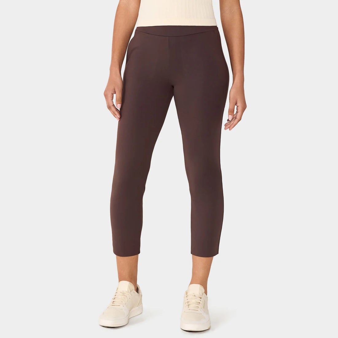 WOMEN'S TAVI WORK IT ANKLE PANTS | ESPRESSO