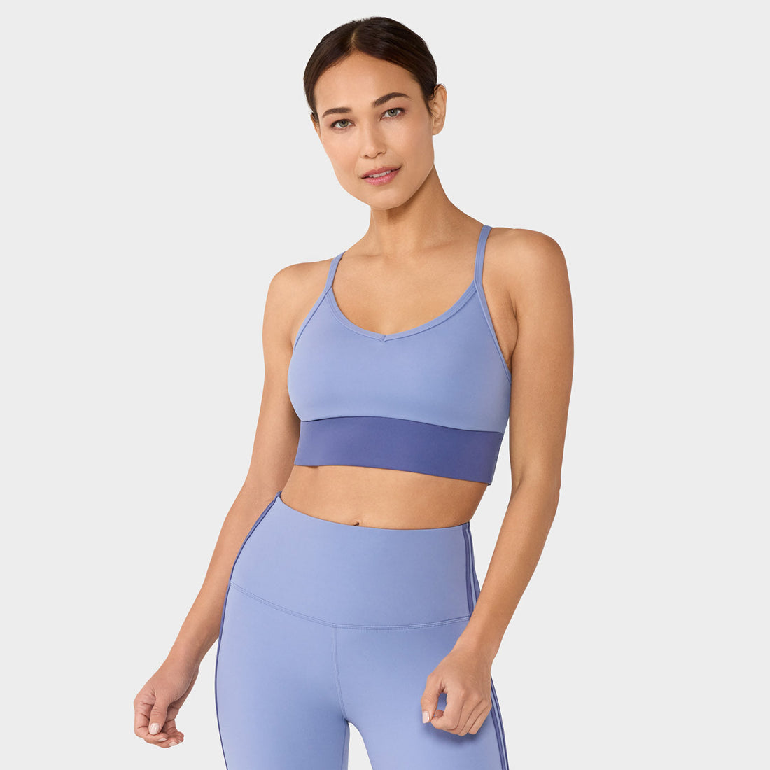 WOMEN'S TAVI BOOST BRA |  SERENE BLUE / HONOR BLUE