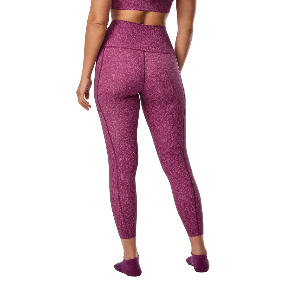WOMEN'S TAVISCULPT HIGH WAISTED POCKET 7/8 LEGGINGS | FANFARE