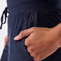 WOMEN'S TAVI SOFTTEC JOGGER | NAVY SPACE DYE