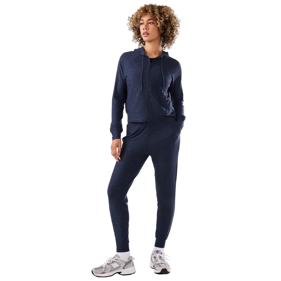 WOMEN'S TAVI SOFTTEC JOGGER | NAVY SPACE DYE