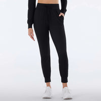 WOMEN'S TAVI SOFT TEC ZIP JOGGER | EBONY