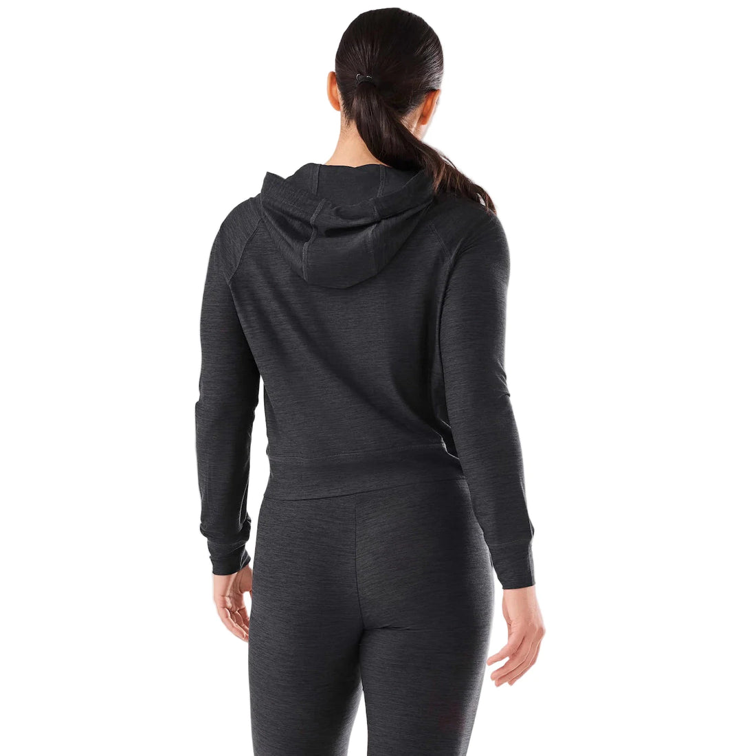 WOMEN'S TAVI SOFTTEC ZIP HOODIE | MIDNIGHT MELANGE SPACE DYE