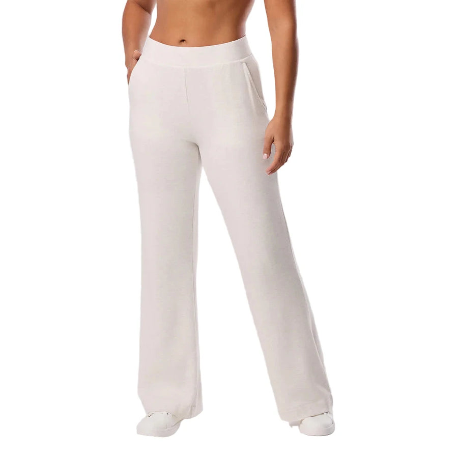 WOMEN'S TAVILUXE COZY WIDE LEG TROUSER | OAT
