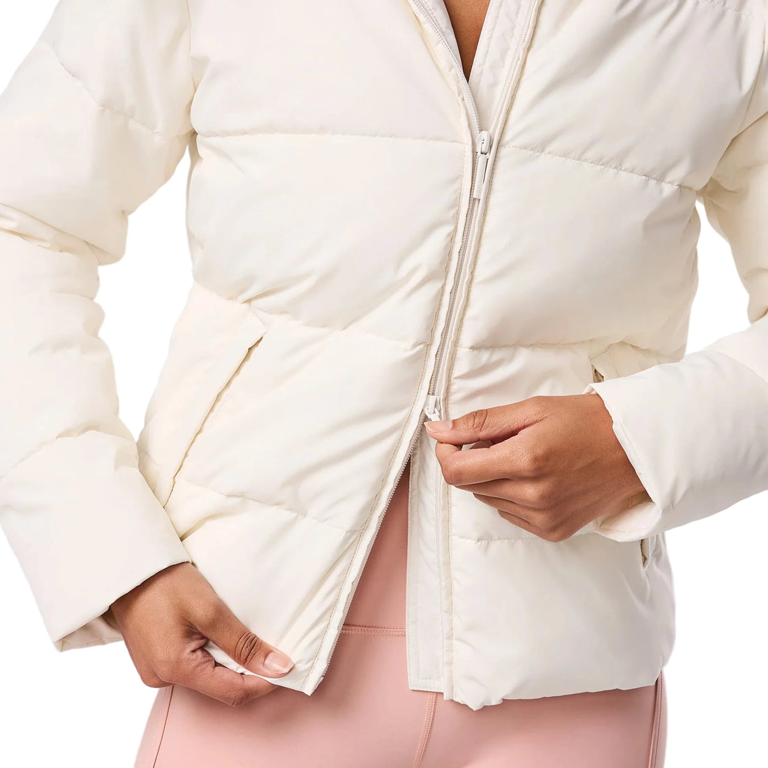 WOMEN'S TAVI HIGHLAND PUFFER JACKET | COCONUT