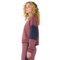 WOMEN'S TAVI HALF ZIP PULLOVER | DEEP EMBER NAVY
