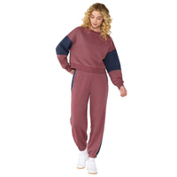 WOMEN'S TAVI HALF ZIP PULLOVER | DEEP EMBER NAVY