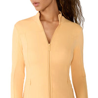WOMEN'S TAVI MOCK NECK FULL ZIP JACKET | SUNRISE