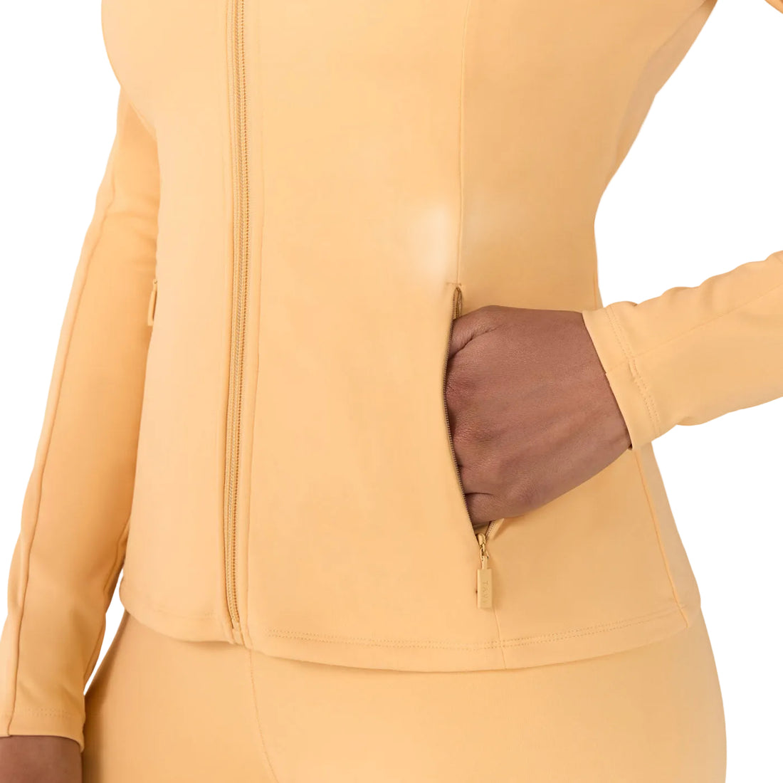 WOMEN'S TAVI MOCK NECK FULL ZIP JACKET | SUNRISE