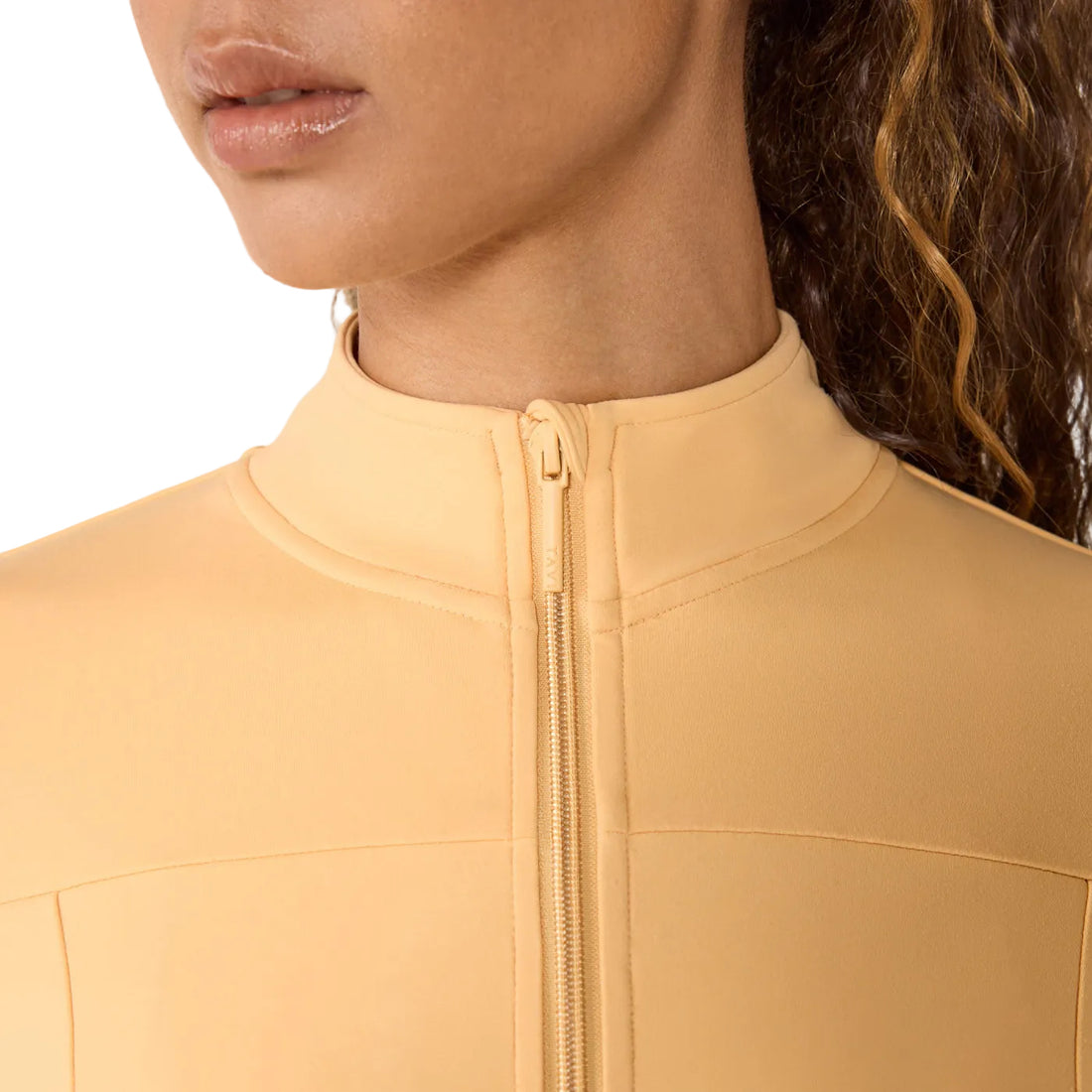 WOMEN'S TAVI MOCK NECK FULL ZIP JACKET | SUNRISE