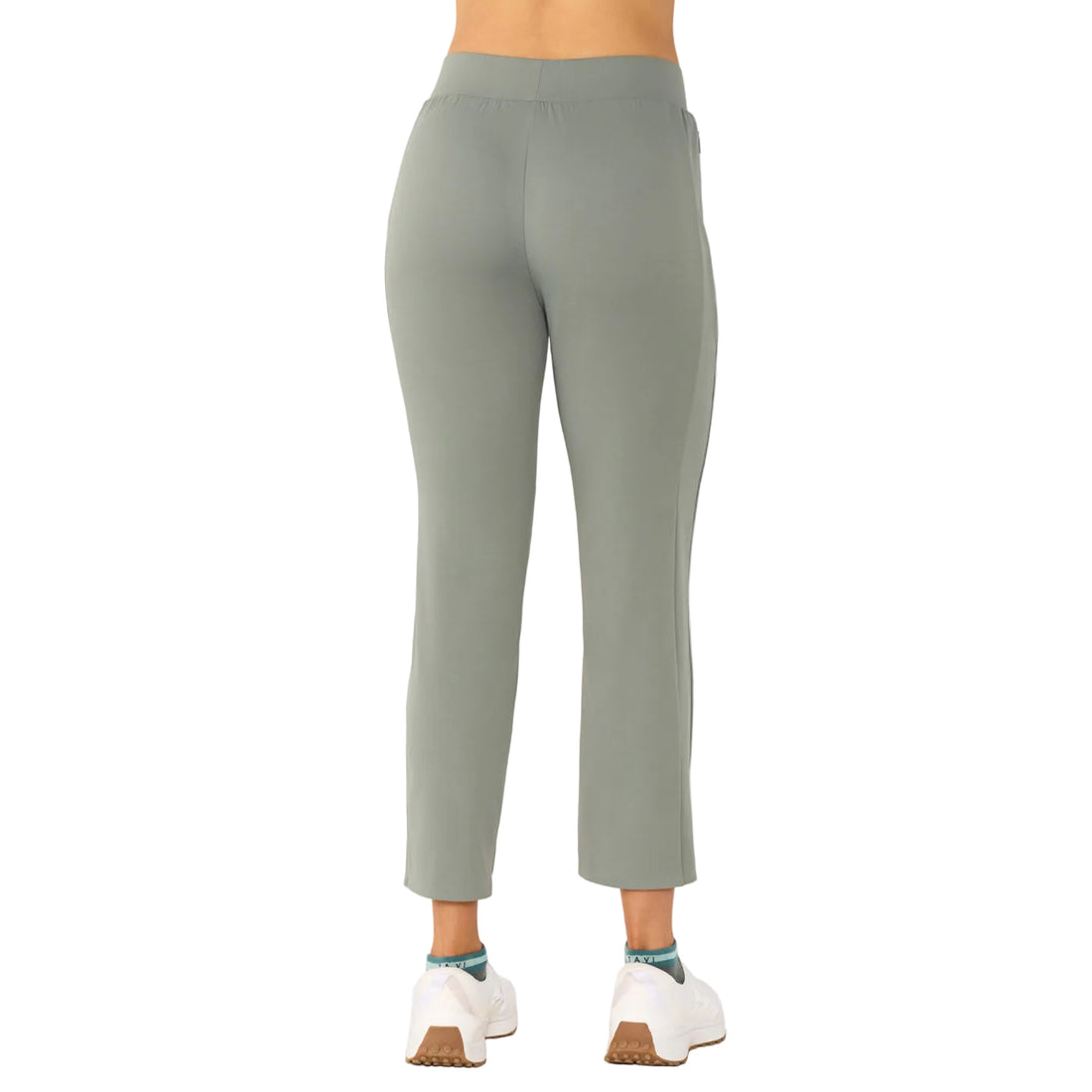 WOMEN'S TAVI MODERN ZIP JOGGER | LEAF