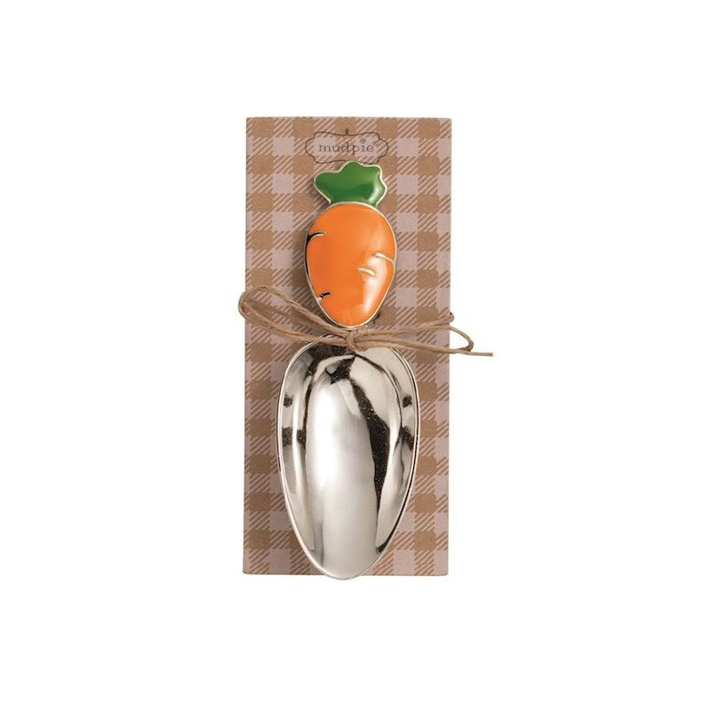 MUDPIE METAL EASTER CANDY SCOOP | ORANGE CARROT