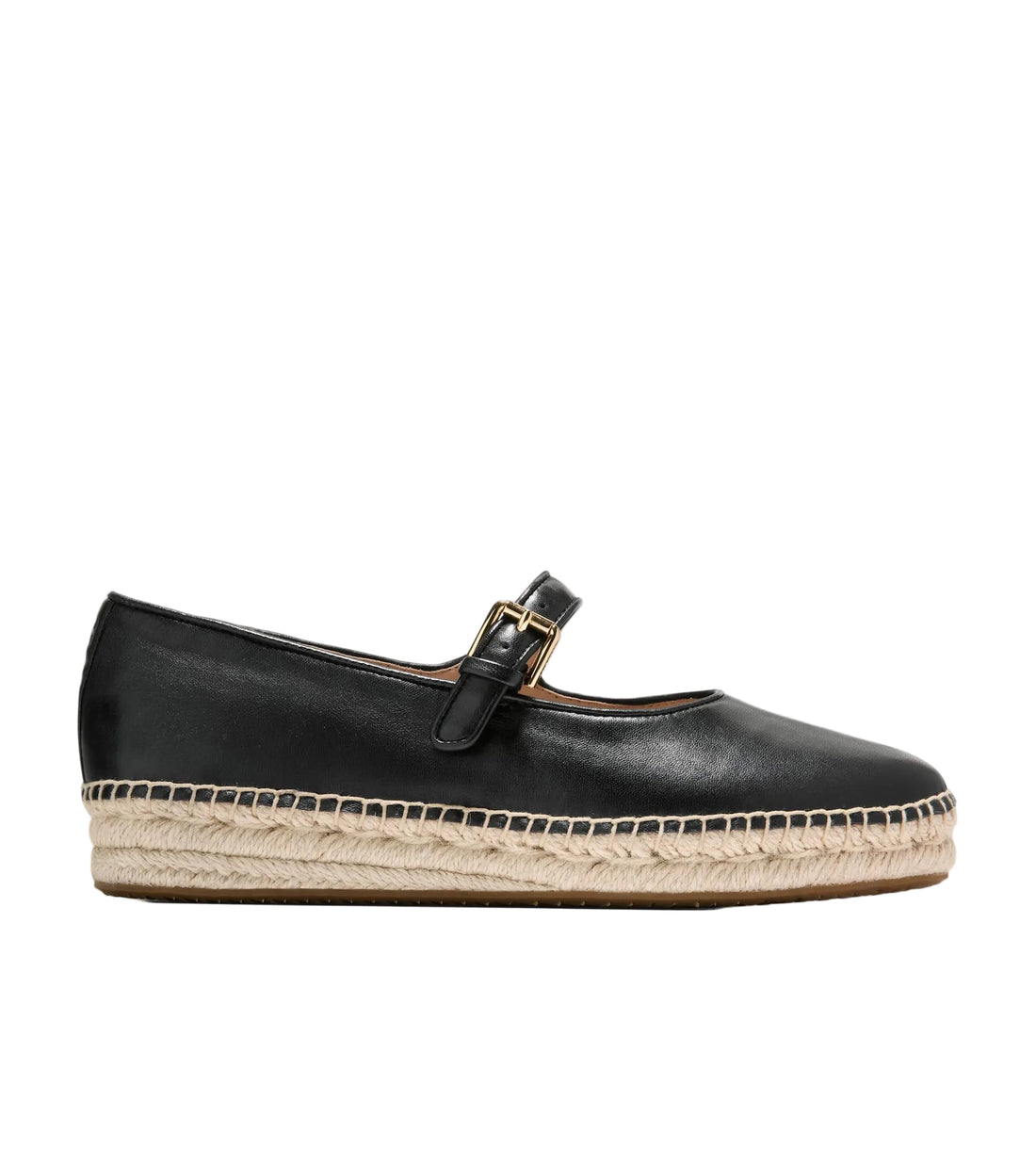 WOMEN'S COLE HAAN CLOUDFEEL ASBURY MARY JANE BALLET FLATS | BLACK LEATHER