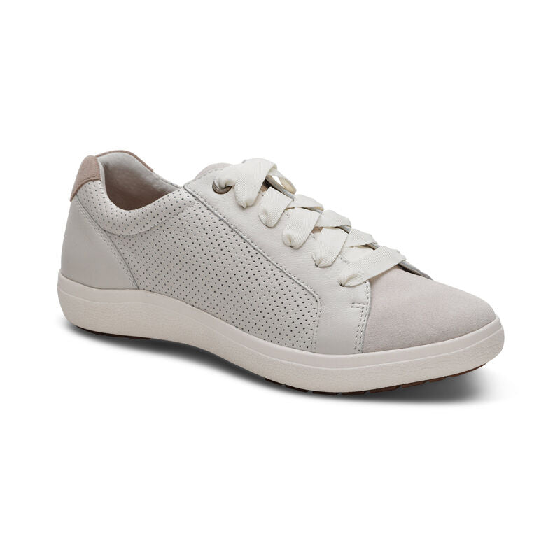 WOMEN'S AETREX COURTNEY SNEAKER | CHALK