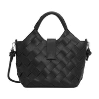 WOMEN'S ILSE JACOBSEN BRAIDED HANDBAG | BLACK