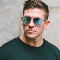 UNISEX REVO CONRAD | CHROME | BLUE WATER