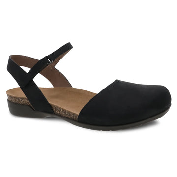 WOMEN'S DANSKO ROWAN MARY JANE | BLACK NUBUCK