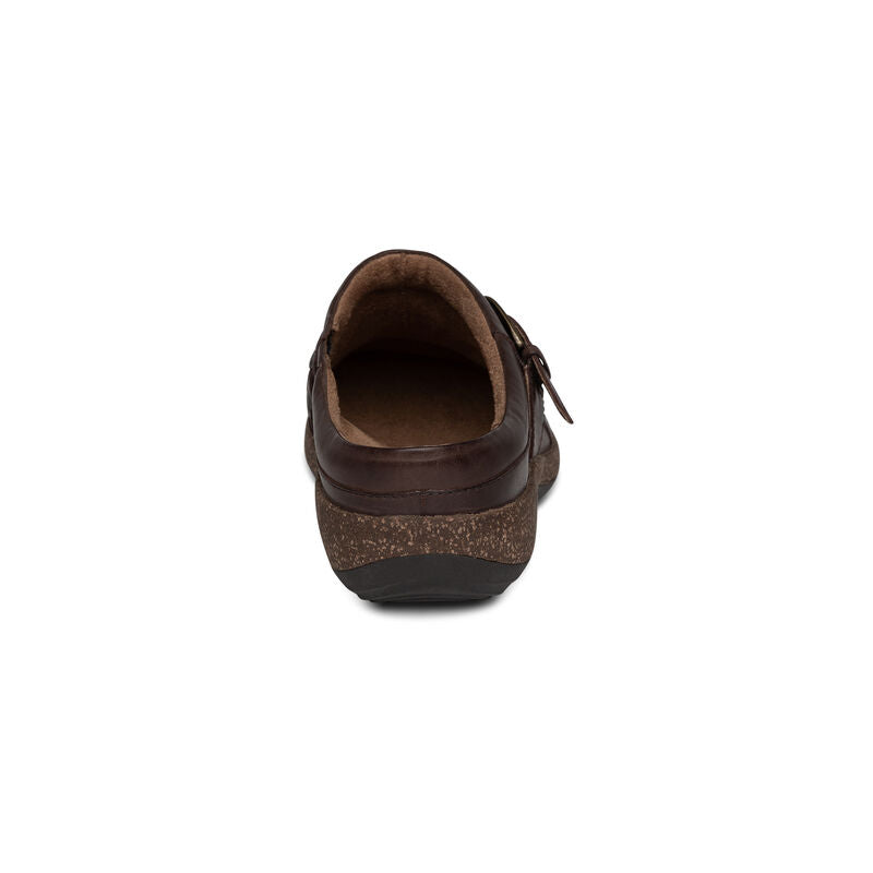 WOMEN'S AETREX LIBBY COMFORT CLOG | BROWN