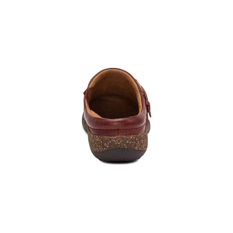 WOMEN'S AETREX LIBBY COMFORT CLOG | BURGUNDY