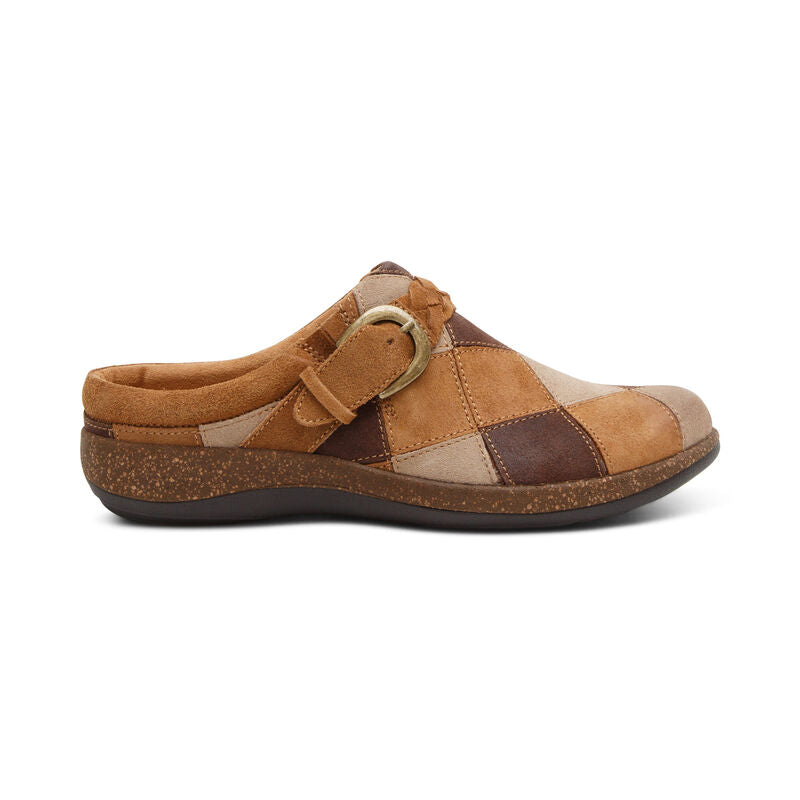 WOMEN'S AETREX LIBBY COMFORT CLOG | BOHO BROWN