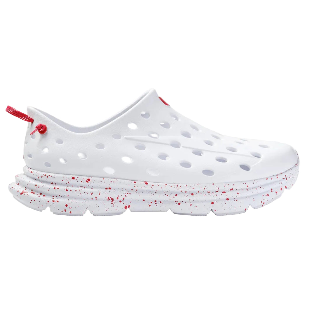 UNISEX KANE REVIVE | ALL WHITE / RED SPECKLE