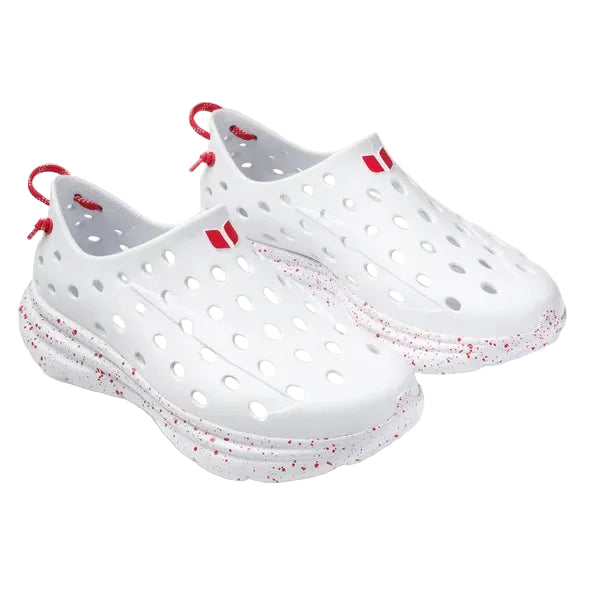 UNISEX KANE REVIVE | ALL WHITE / RED SPECKLE