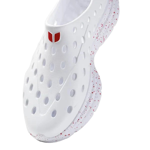 UNISEX KANE REVIVE | ALL WHITE / RED SPECKLE