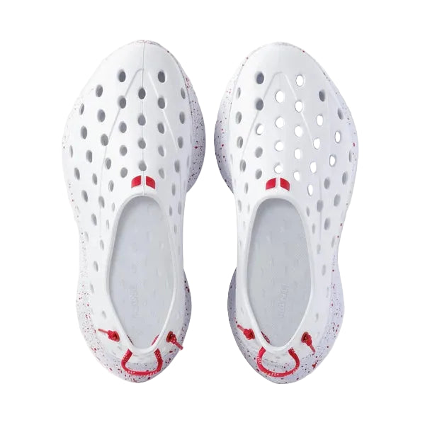 UNISEX KANE REVIVE | ALL WHITE / RED SPECKLE