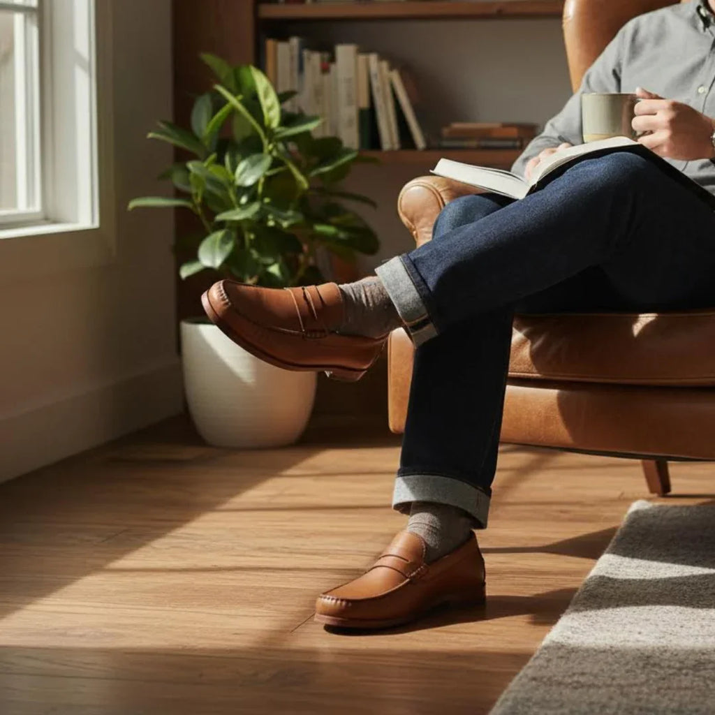 MEN'S MILWAUKEE BOOT CO. DUNES LOAFER | CAMEL