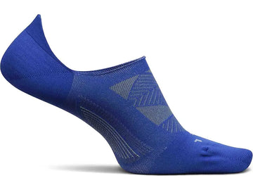 UNISEX FEETURES ELITE ULTRA LIGHT CUSHION INVISIBLE SOCKS | BOOST BLUE