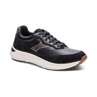 WOMEN'S AETREX EMILY SNEAKER | BLACK