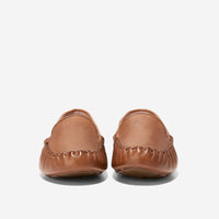 WOMEN'S COLE HAAN EVELYN DRIVER | PECAN LEATHER