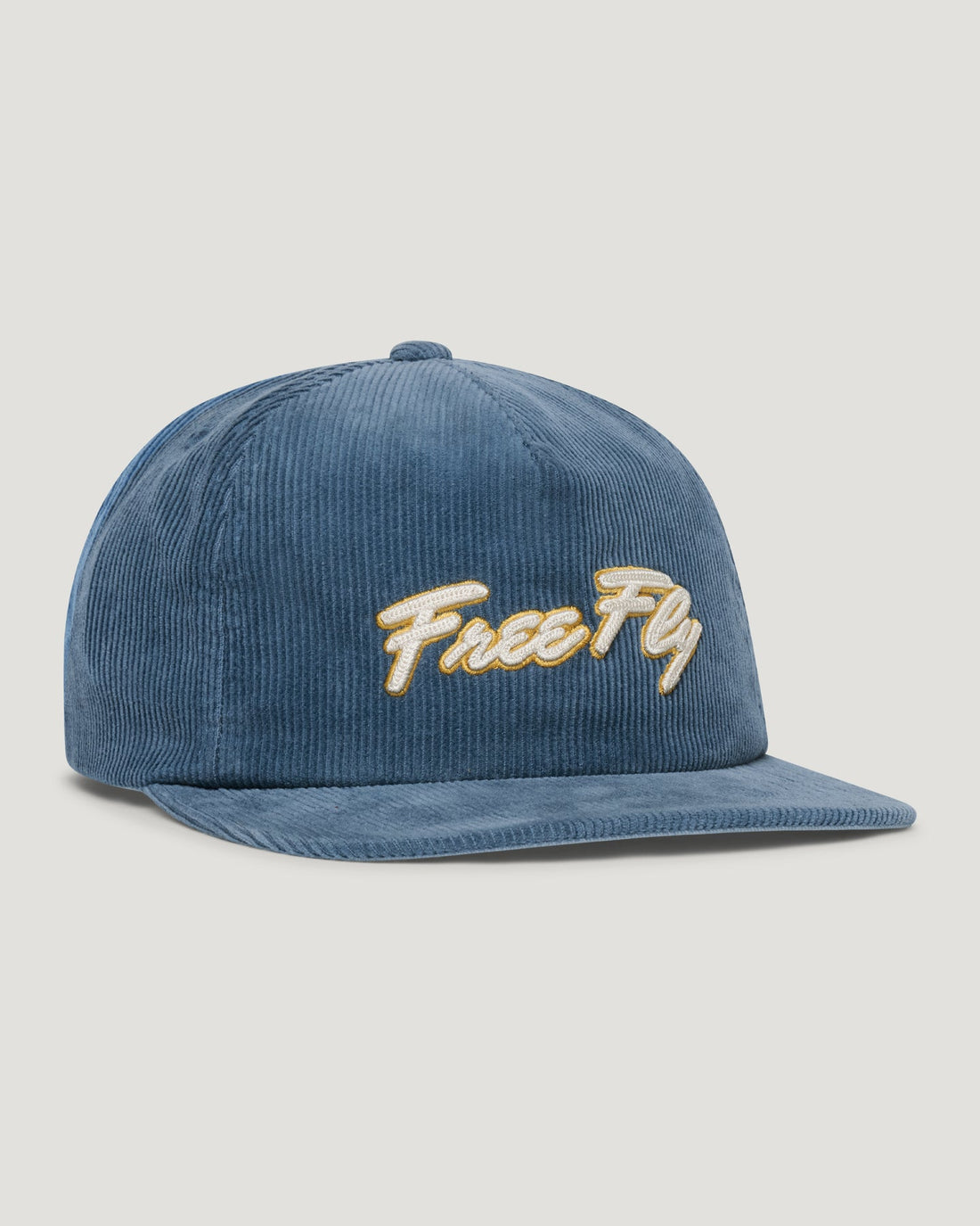 MEN'S FREEFLY NINTIES CORDUROY SNAPBACK HAT | WINDWARD BLUE