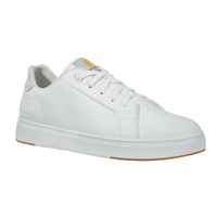 WOMEN'S CARHARTT DETROIT LEATHER SNEAKER | WHITE LEATHER