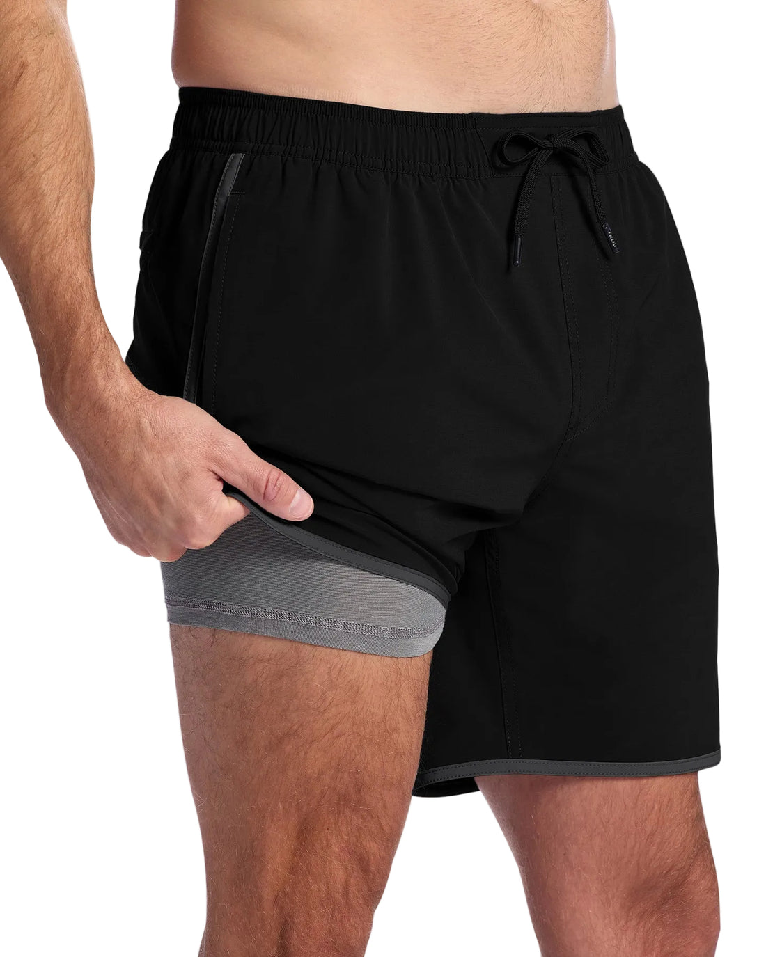 MEN'S FREE FLY LINED DOWNSHORE TRUNK | BLACK