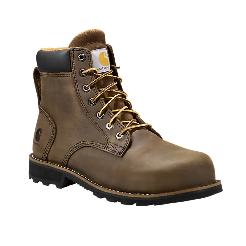 MEN'S CARHARTT FRONTIER 6-INCH WATER RESISTANT COMPOSITE TOE BOOT | TURKISH COFFEE