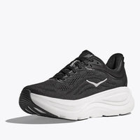 WOMEN'S HOKA BONDI 9 | BLACK / WHITE