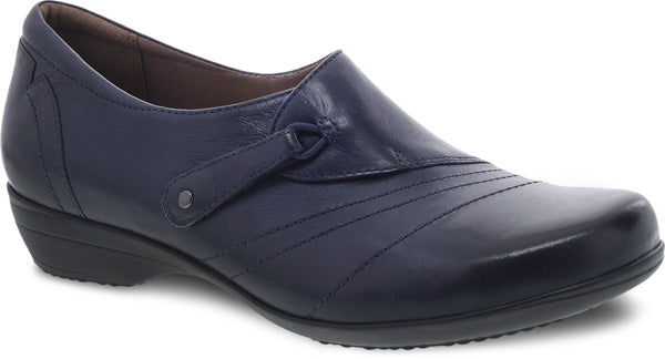 WOMEN'S DANSKO FRANNY | NAVY BURNISHED CALF