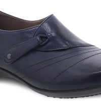 WOMEN'S DANSKO FRANNY | NAVY BURNISHED CALF