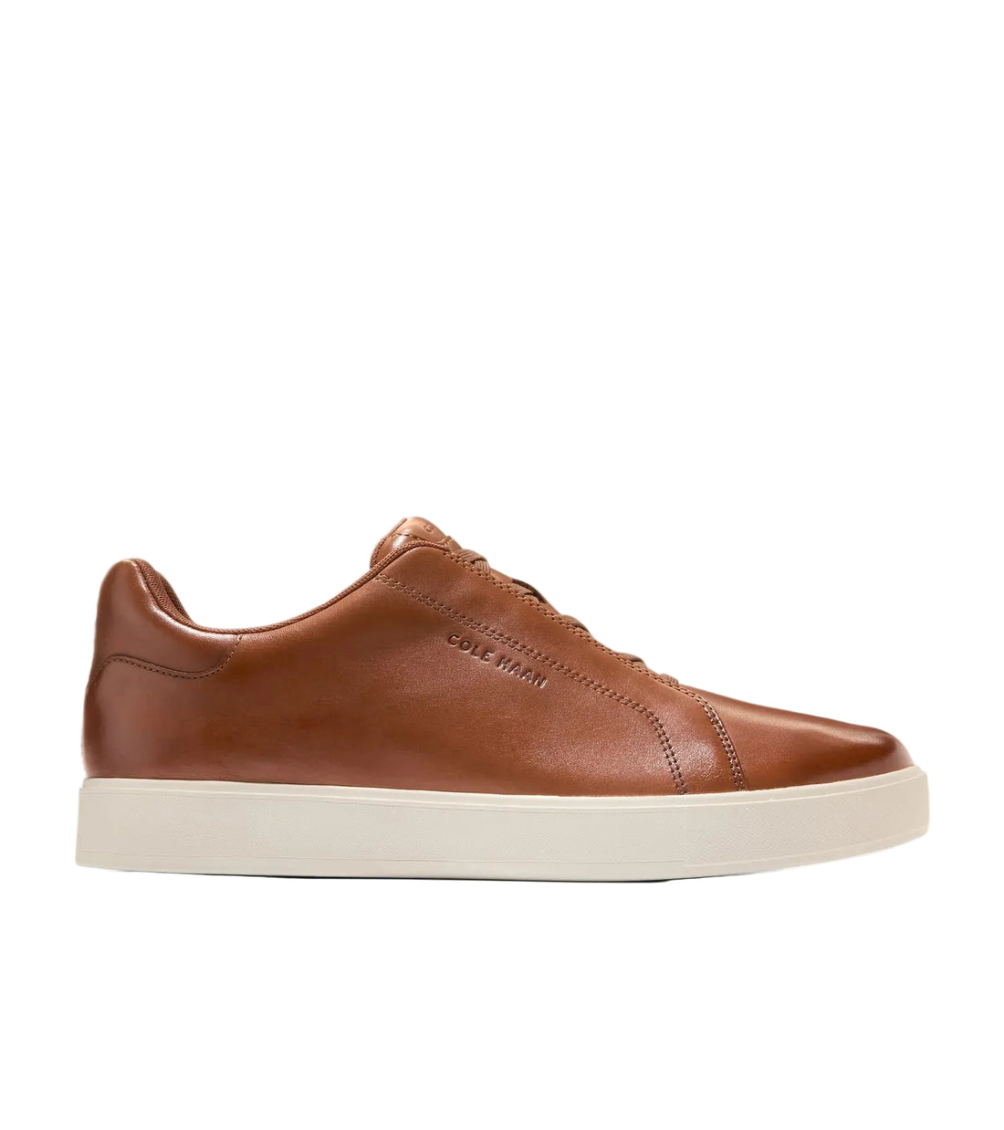 MEN'S COLE HAAN GRAND PRO LUXE SLIP ON | BRITISH TAN IVORY