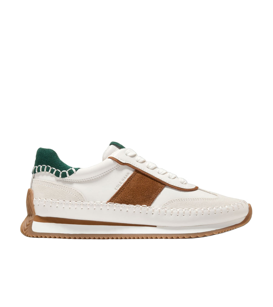 WOMEN'S COLE HAAN GRANDPRO PREMIER SNEAKERS | IVORY | TOBACCO | FOREST