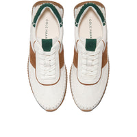 WOMEN'S COLE HAAN GRANDPRO PREMIER SNEAKERS | IVORY | TOBACCO | FOREST