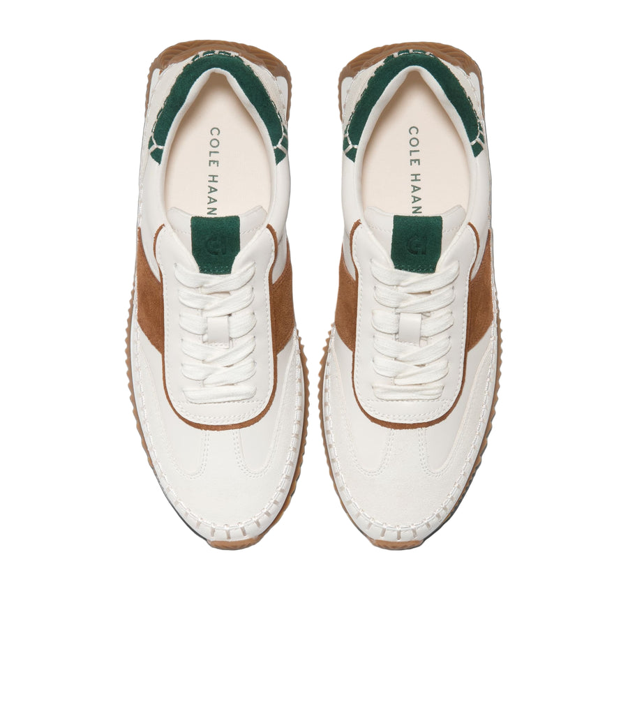 WOMEN'S COLE HAAN GRANDPRO PREMIER SNEAKERS | IVORY | TOBACCO | FOREST