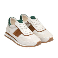 WOMEN'S COLE HAAN GRANDPRO PREMIER SNEAKERS | IVORY | TOBACCO | FOREST