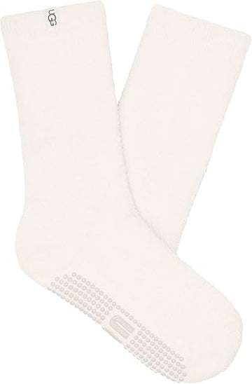 WOMEN'S UGG PAITYN COZY GRIPPER CREW SOCK | CREAM