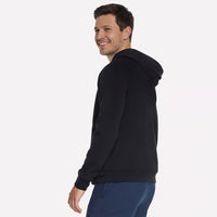 MEN'S SKECHERS COZY LUX ELEVATE HOODIE | BLACK