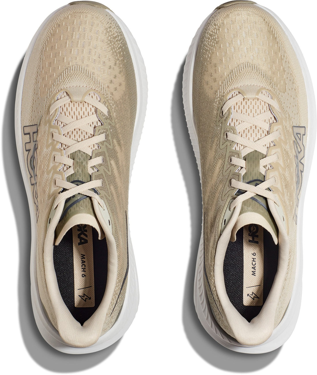 MEN'S HOKA MACH 6 | OAT MILK / BARLEY