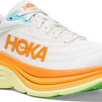 MEN'S HOKA BONDI 8 | BLANC DE BLANC / SOLAR FLARE