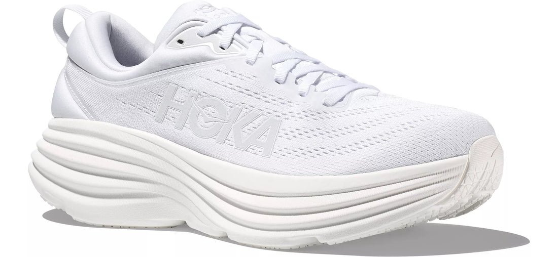 MEN'S HOKA BONDI 8 | WHITE / WHITE